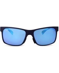 Maui Jim - Ho'Opili Rectangle-Frame Sunglasses - Lyst