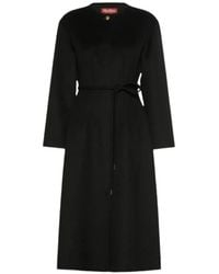 Max Mara - Abrigo Fiacre Con Botones Y Cinturón - Lyst