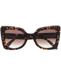 Isabel Marant - Oversize-frame Tortoiseshell Sunglasses - Lyst