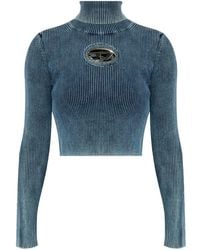 DIESEL - Ribbed M-Anchor-A-Tn Top - Lyst