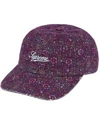 Supreme - Liberty Floral 6パネル キャップ - Lyst