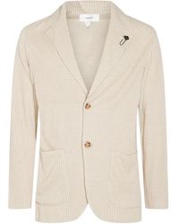 Lardini - Linen-Cotton Blazer - Lyst