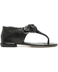 Officine Creative - Suki Knot-Detail Sandals - Lyst