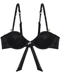 GOD SAVES QUEENS - Venus Faux-Pearl Embellished Bikini Top - Lyst