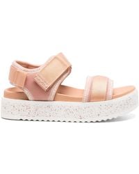 See By Chloé - Pipper Sandalen Met Plateauzool - Lyst