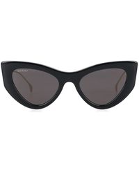 Gucci - Cat-Eye-Sonnenbrille mit GG - Lyst