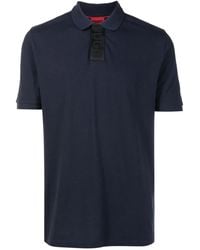 BOSS - Logo-Print Cotton Polo Shirt - Lyst