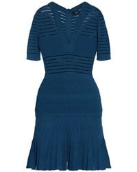Balmain - Dress With A V-Neckline - Lyst