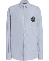 Dolce & Gabbana - Classic Front Button Closure Shirt - Lyst