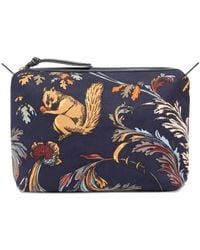 Inoui Edition - Floral Squirrel Clutch Bag - Lyst