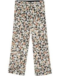 N°21 - Floral-print Trousers - Lyst