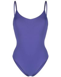 Fisico - Logo-embellished Sleeveless Swimsuit - Lyst