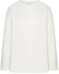 Max Mara - Sudadera con logo en relieve - Lyst