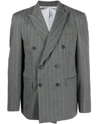 FAMILY FIRST - Long-sleeved Double-breasted Blazer - Lyst