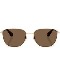 Burberry - Round-Frame Sunglasses - Lyst