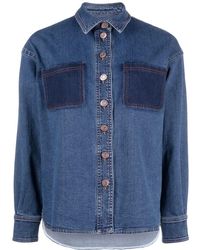 See By Chloé - See By Chloé Shirts Blue - Lyst