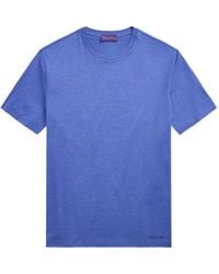 Ralph Lauren - Lisle T-Shirt Mit Rundhalsausschnitt - Lyst