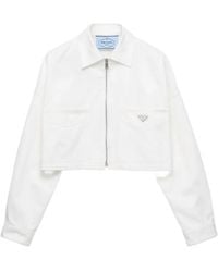 Prada - Chino Blouson Jacket - Lyst