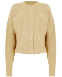 Wolford - Ribbed-Knit Cropped Cardigan - Lyst