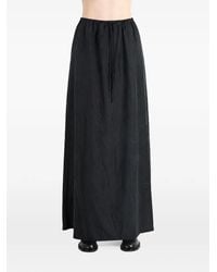 Amomento - Crinkled Drawstring Maxi Skirt - Lyst