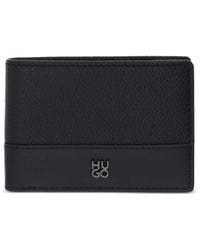 HUGO - Portemonnaie mit Logo-Schild - Lyst
