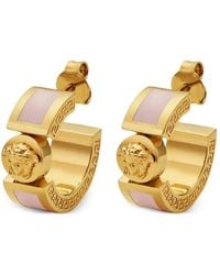 Versace - Medusa Greca Ohrringe - Lyst