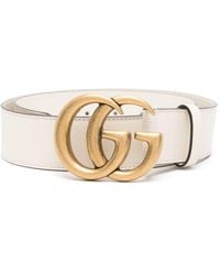 Gucci - Gg Marmont Leather Belt - Lyst