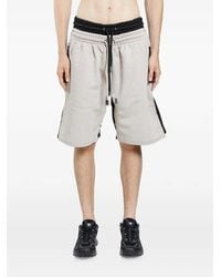 Off-White c/o Virgil Abloh - Arrow Overlap Skate Track Shorts - Lyst