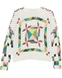 JEi'S - Pull À Motif Géométrique - Lyst