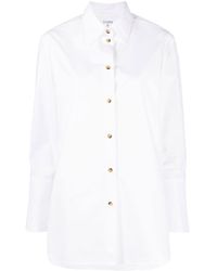 Filippa K - Joelle Organic-cotton Long-sleeve Shirt - Lyst