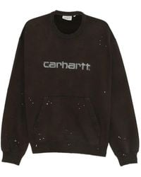 Carhartt - Painter Logo-Print Cotton Sweatshirt - Lyst