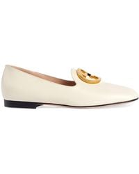 Gucci - Blondie Logo-plaque Loafers - Lyst