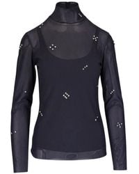 Akris Punto - Embellished Blouse - Lyst