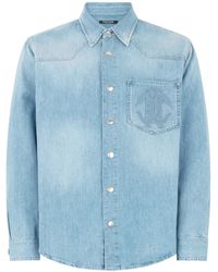 Roberto Cavalli - Denim Shirt - Lyst