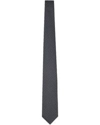 Giorgio Armani - Geometrisch Gemusterte Krawatte - Lyst