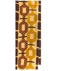 Maliparmi - Geometric-Patterned Scarf - Lyst