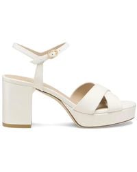 Stuart Weitzman - Dayna Plateau-Sandalen - Lyst