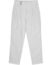 Peserico - Pantalon de costume à poches cargo - Lyst