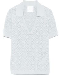 Givenchy - Fein gestricktes T-Shirt - Lyst