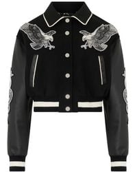 Philipp Plein - Varsity Jacket Tattoo Strass - Lyst