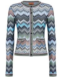 Missoni - Zig Zag Cardigan - Lyst