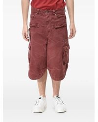 Off-White c/o Virgil Abloh - Multi-Pocket Garment-Dyed Shorts - Lyst