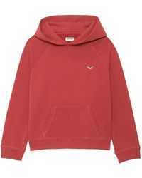 Zadig & Voltaire - Georgy Mo Tour Logo-Embroidered Hoodie - Lyst