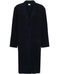 Aspesi - Single-breasted Poplin Coat - Lyst