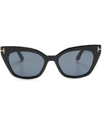 Tom Ford - Lunette De Soleil À Monture Papillon - Lyst