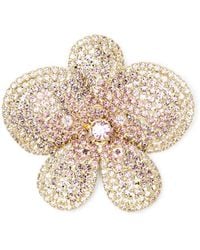 Jennifer Behr - Flower Embellished Brooch - Lyst