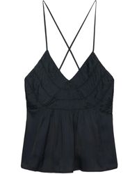 Zadig & Voltaire - V-Neck Tank Top - Lyst
