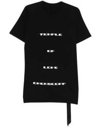 Rick Owens - Temple Love T-Shirt Met Print - Lyst