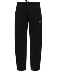 Versace Jeans Couture - Cotton Track Pants - Lyst