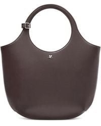 Courreges - Holy レザー ハンドバッグ M - Lyst